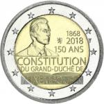 2 EURO Luxembursko 2018 - Ústava