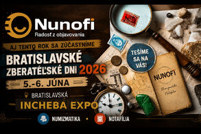 Bratislavské sběratelské dny i tento rok 2026 s Nunofi
