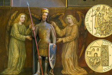 10 000 Koruna Česko 2025 - Kníže Václav investiční zlatá mince