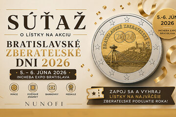 Bratislavské sběratelské dny 2026 SOUTĚŽ