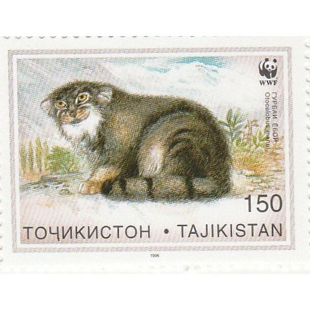 Lot fdc tadžikistan 1996 - manul - set-fdc-tadžikistan-1996-4