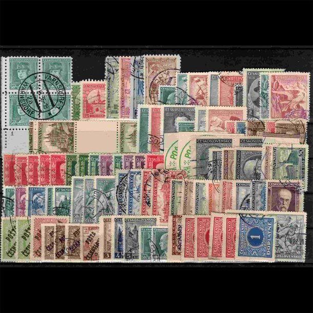 Balíček poštových známok - československo - znamky-csr-mix-13-2