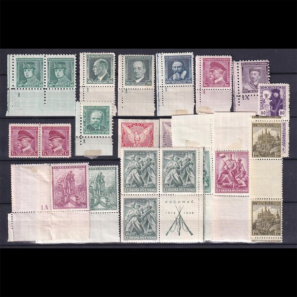 Balíček poštových známok - československo - znamky-csr-mix-5-3