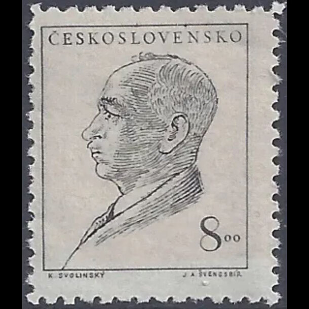 Známka československo 1948 - úmrtie e.beneša - znamky-1948-549