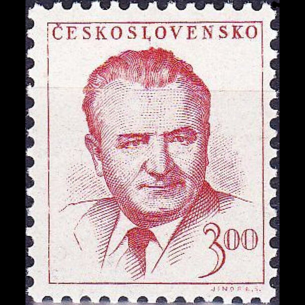 Známka československo 1953 - klement gottwald - znamky-1953-798