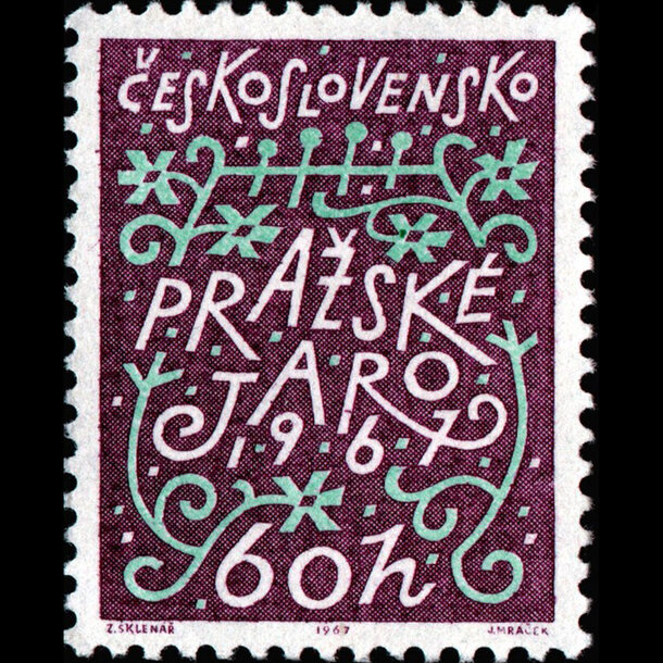 Známka československo 1967 - pražská jar - znamky-1967-1708