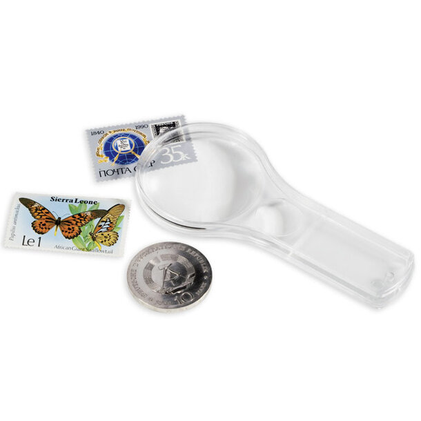 Lupa acrylic - pro - acrylic-magnifier-with-25x-and-5x-magnification