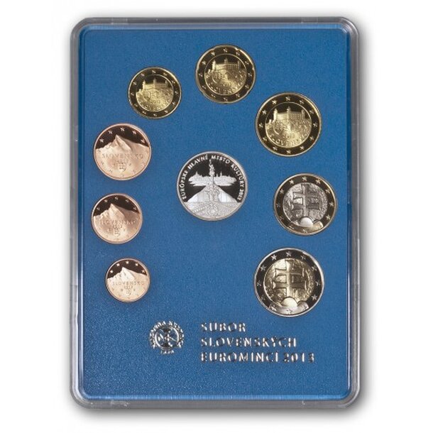 Sada obehových euro mincí sr 2013 - košice - proof - 8156_413_v