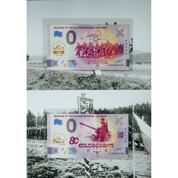 0 euro souvenir slovensko 2025 - snp - folder - folder-snp-0€
