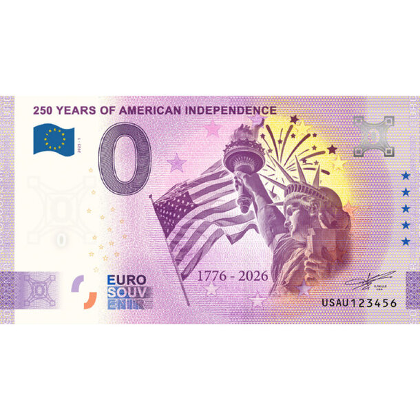 0 euro souvenir 2025 - independence - 0 Euro Souvenir 2025 - Independence