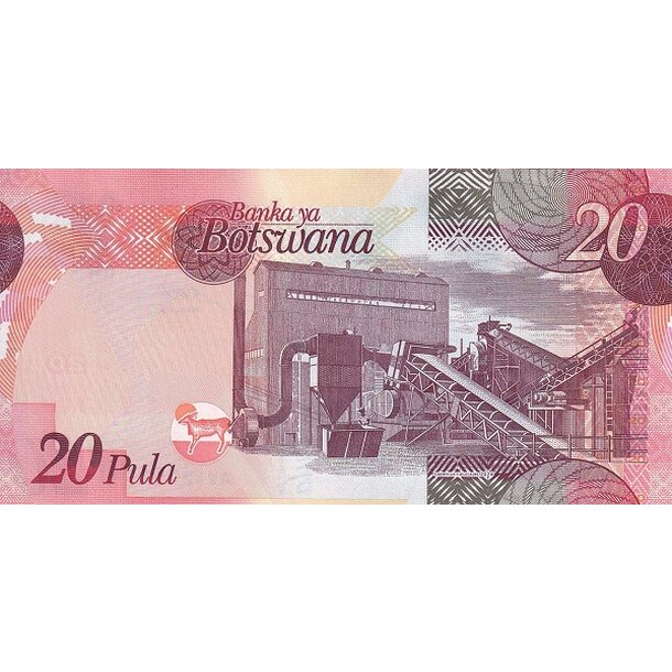 20 pula 2024 botswana - Bankovka Botswana 20 Pula 2024 - 31-2