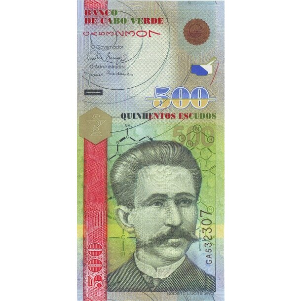 500 escudos 2007 kapverdy - Bankovka Kapverdy 500 Escudos 2007 - 69a-1