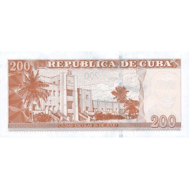 200 pesos 2024 kuba - Bankovka Kuba 200 Pesos 2024 - 130-2