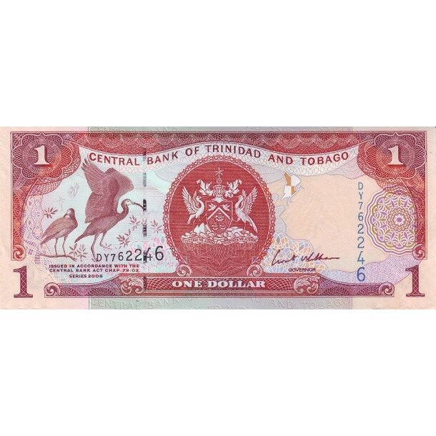1 dollar 2006 trinidad a tobago - Bankovka Trinidad a Tobago 1 Dollar 2006 - 46-1