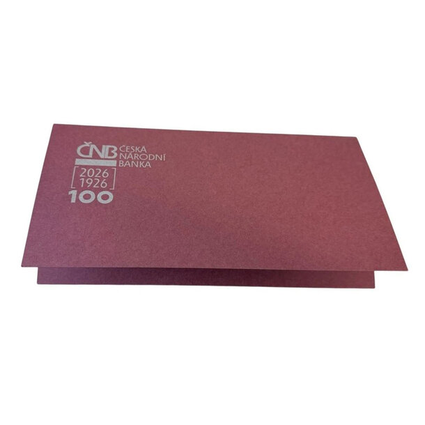 100 korún 2026 česká republika - vilém pospíšil - Bankovka ČR 100 Korún 2026 V. Pospíšil - W32-4