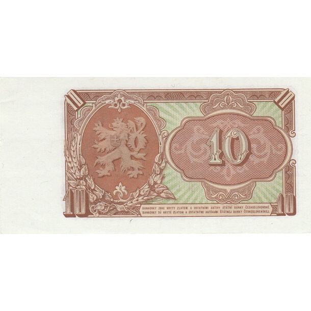 10 korún 1953 československo - 10-kcs-1953-cd-2