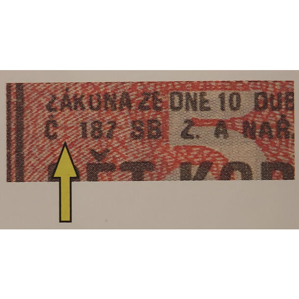 5 koruna 1919 československo - chybotlač č 187 bez bodky - 5-kc-1919-chybotlac1-3