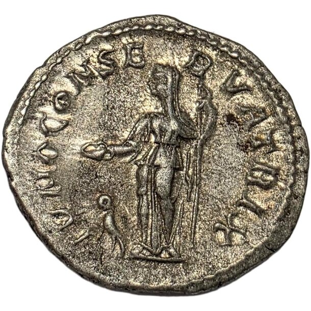 Julia mamaea ar denár - Julia Mamaea AR Denár - IVNO CONSERVATRIX-2