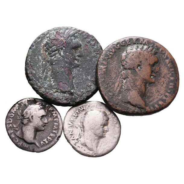 Lot rímskych mincí domitianus - lot-mincí-domitianus-1