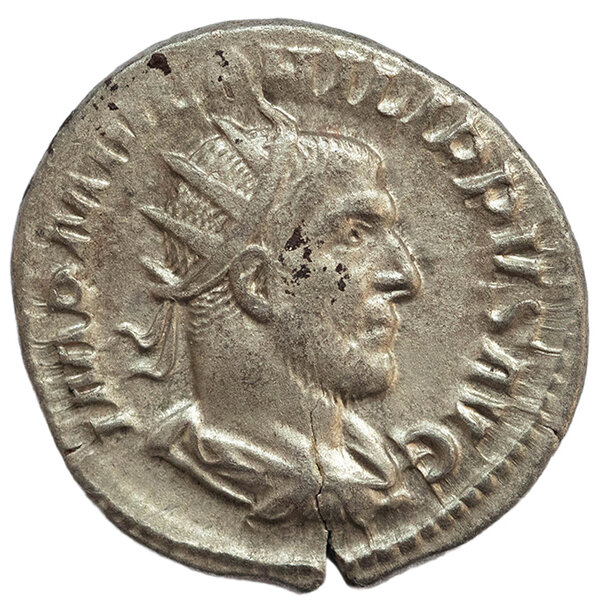 Philipus i. ar antoninianus - Philipus I. RIC 27b-1