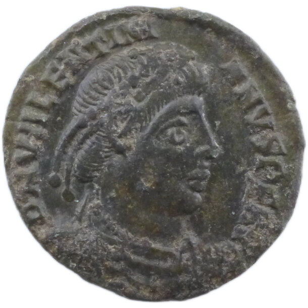 Valentinianus i. ae follis - Valentinianus I. AE Follis - GLORIA ROMANORVM-1