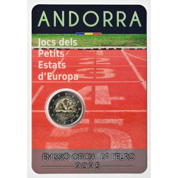 2 euro andorra 2025 - hry malých štátov európy - 2-euro-2025-andorra-hry-mal