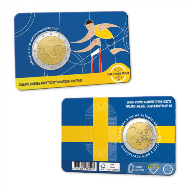 2 euro fínsko 2025 - atletika - 2-finsko-2025-atletika-5