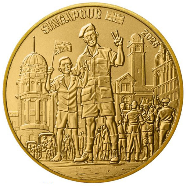 1/4 euro francúzsko 2025 - britský vojak - 1-4-euro-britsky-vojak-1