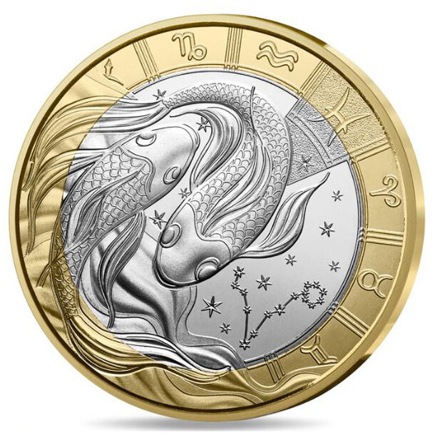 5 euro francúzsko 2025 - ryby - 5-euro-francuzsko-2025-ryby-1