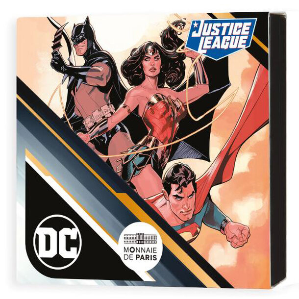 100 euro francúzsko 2025 - justice league - 100 € Francúzsko 2025 - Justice League-3