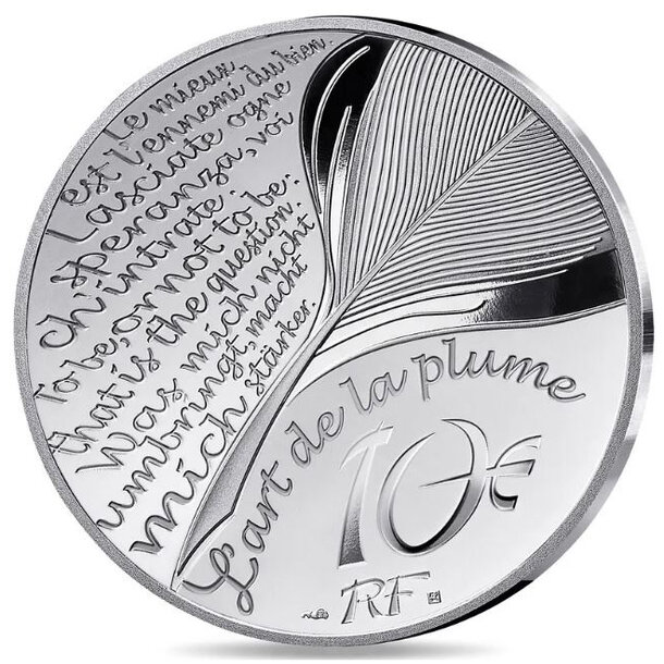 10 euro francúzsko 2025 - cesta na mesiac - proof - 10-euro-2025-cesta-na-mesiac-2