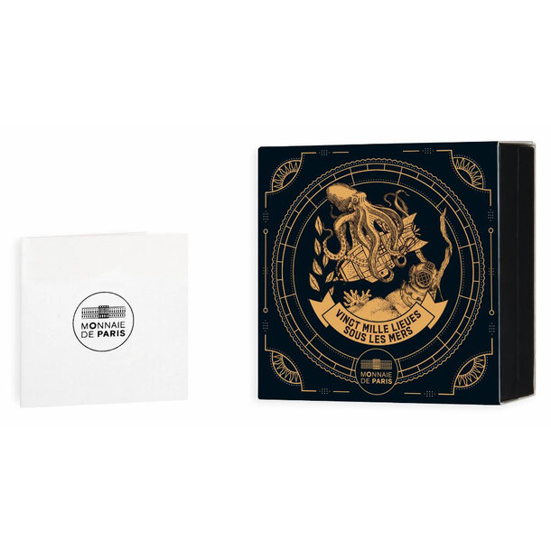 10 euro francúzsko 2025 - dvadsaťtisíc míľ pod morom - proof - 10-euro-2025-pod-morom-3