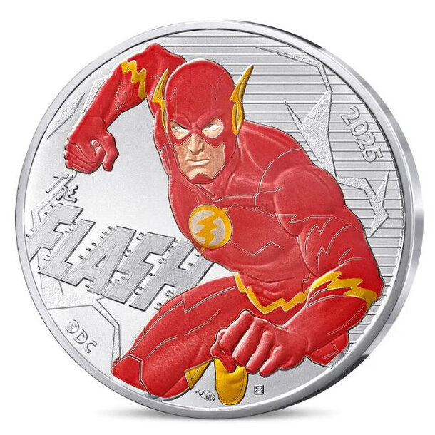 10 euro francúzsko 2025 - flash - kolorovaná - 10-euro-2025-flash-kolor-1