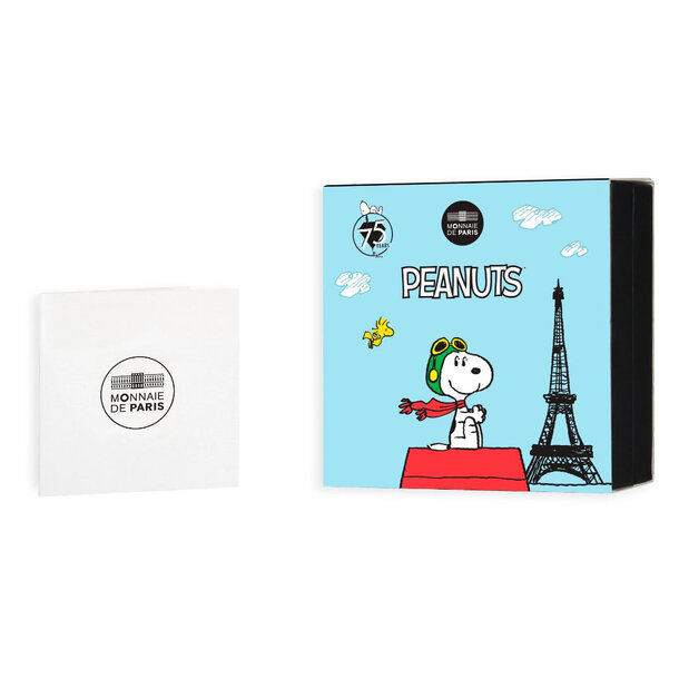 10 euro francúzsko 2025 - snoopy - proof - 10-euro-2025-snoopy-proof-3