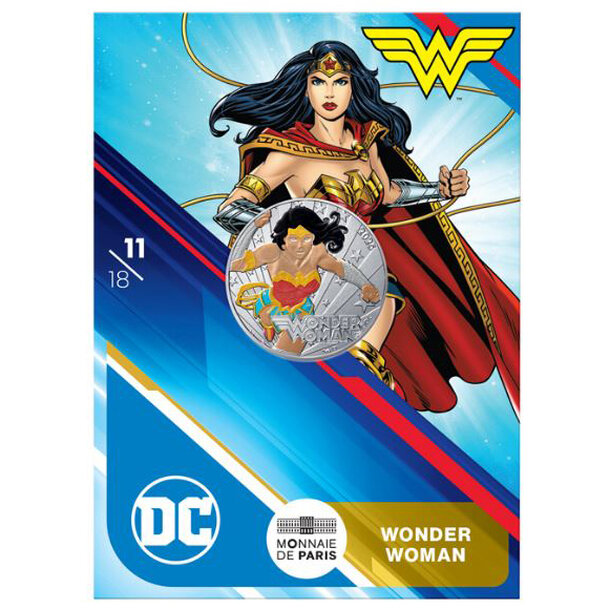 10 euro francúzsko 2025 - wonder woman - kolorovaná - 10-euro-2025-wonder-woman-kolor-3