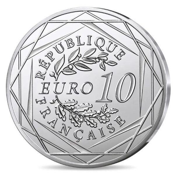 10 euro francúzsko 2026 - cars - kolorovaná - PSM 10 € Francúzsko 2026 - Cars - 2 