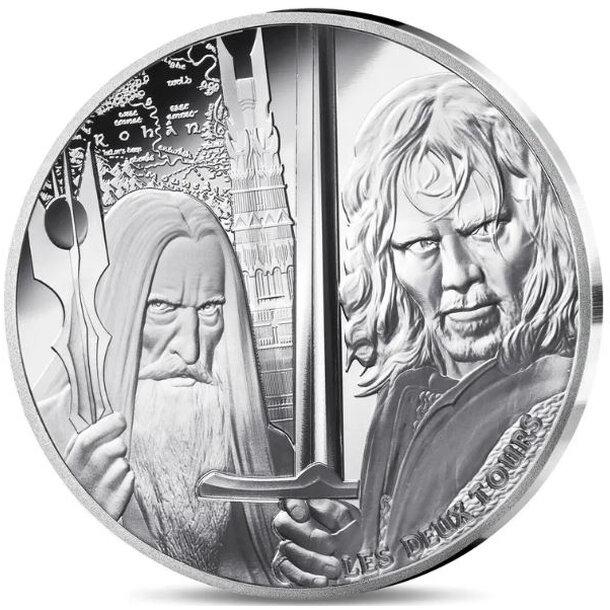 10 euro francúzsko 2026 - dve veže - proof - 10 euro Francúzsko 2026 - dve veze -1