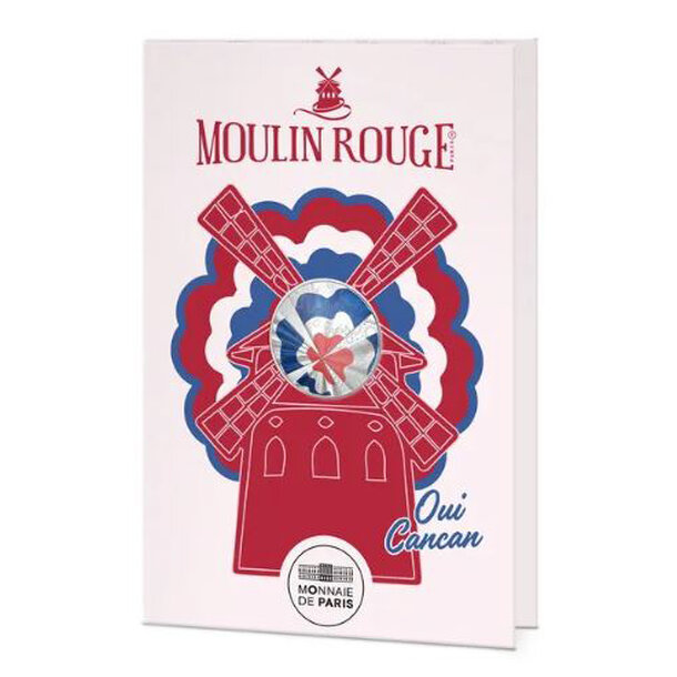 10 euro francúzsko 2026 - moulin rouge - kolorovaná - 10 euro Francúzsko 2026 - Moulin Rouge -kolor-3