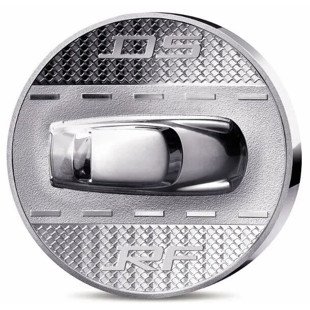 20 euro francúzsko 2025 - citroen ds - proof - 20-euro-2025-citroen-ds-1