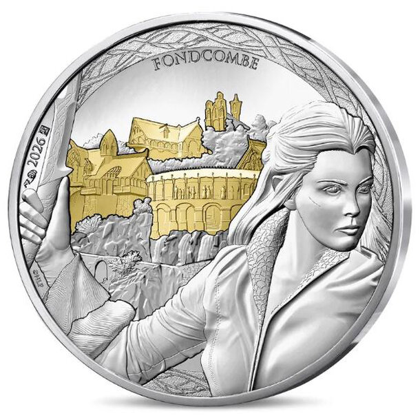 50 euro francúzsko 2026 - arwen- blister - PSM 50 € Francúzsko 2026 - LOTR Arwen