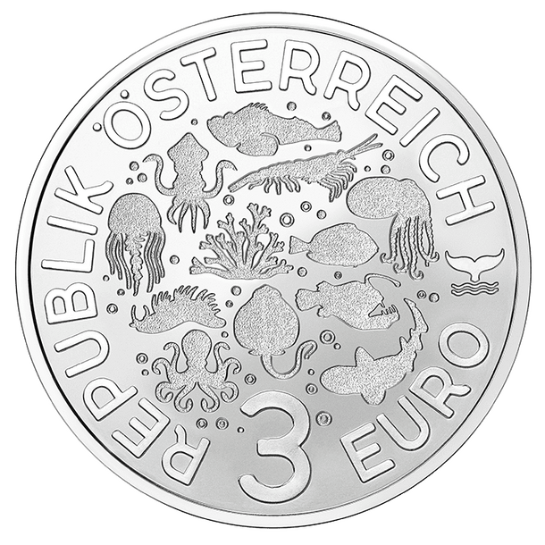3 euro rakúsko 2025 - devil scorpionfish - 3-euro-2025-devil-scorpionfish-3
