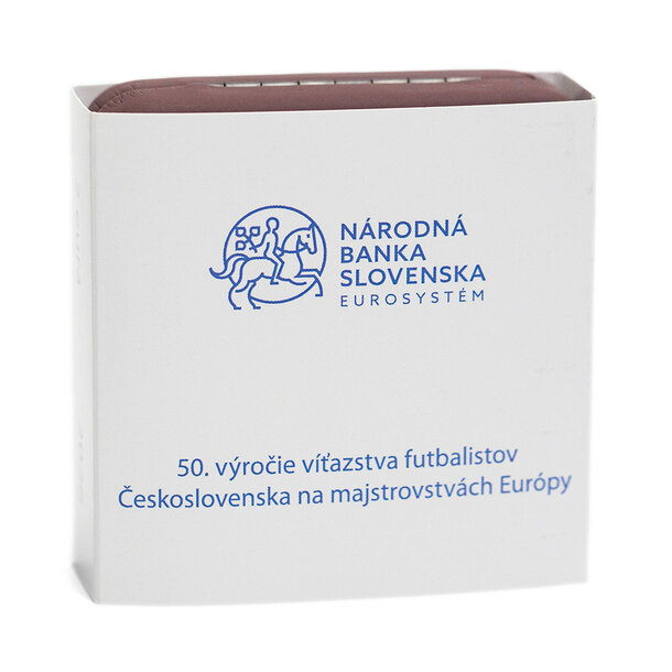 2 euro slovensko 2026 - víťazstvo futbalistov čsr na me - proof - 2 euro Slovensko 2026 - Futbal - proof-3