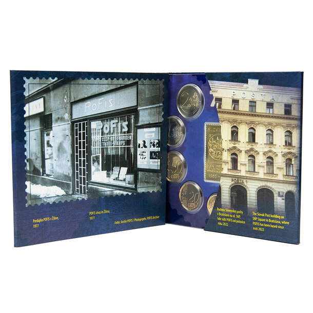 Sada obehových euro mincí sr 2025 - pofis - Sada Euro mincí SR25 - POFIS-3