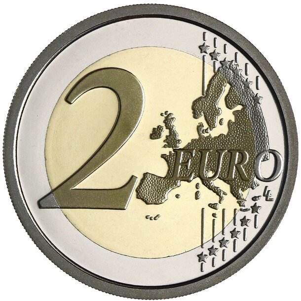 2 euro taliansko 2026 - františek z assisi - proof - 2 euro Taliansko 2026 - František z Assisi - Proof-3