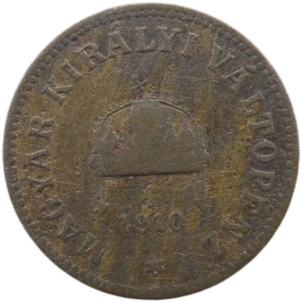 2 fillér františek jozef i.1910 kb - 2 Fillér František Jozef I.1910 KB-2