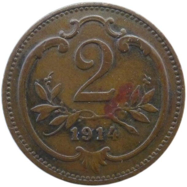 2 halier františek jozef i.1914 - 2 Halier František Jozef I.1914-1