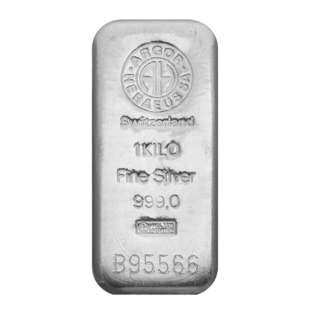 Strieborná tehlička argor-heraeus 1000 g - strieborna-tehlicka-1000-g-1