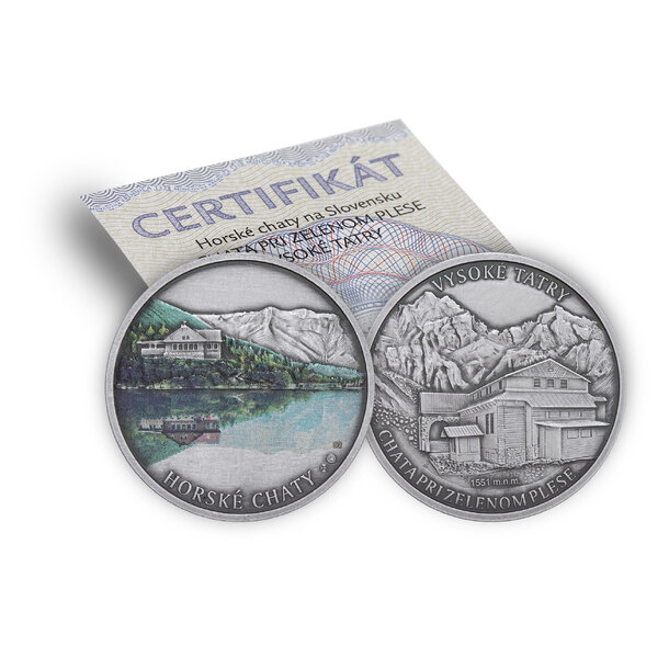 Medaila slovensko 2026 - chata pri zelenom plese - striebrona-medaila-chata-pri-zelenom-plese-3