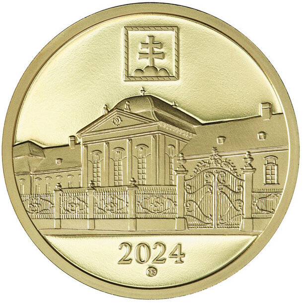 Medaila slovensko 2025 - prezident sr - peter pellegrini (ms) - pellegrini_pozlatena_mosadz_2