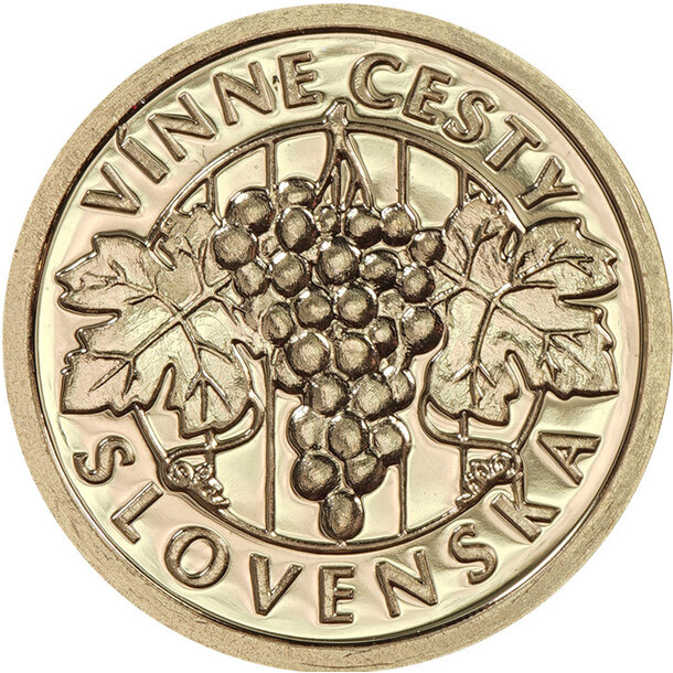 Medaila slovensko - vínna cesta - kráľovský chlmec - vinne-cesty-kralovsky-chlmec-2